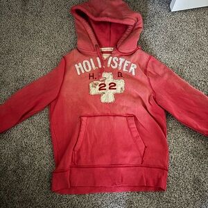 Hollister Kids Red Hoodie